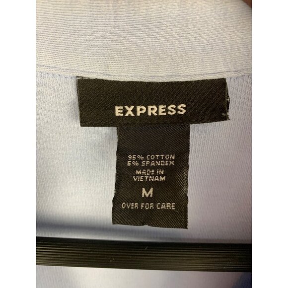 Express Light purple V-Neck Long Sleeve Sweater M - Picture 4 of 7